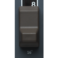 Nord Bouton Fader Marron Section orgue (Tirettes harmoniques - drawbar) - Vue 1